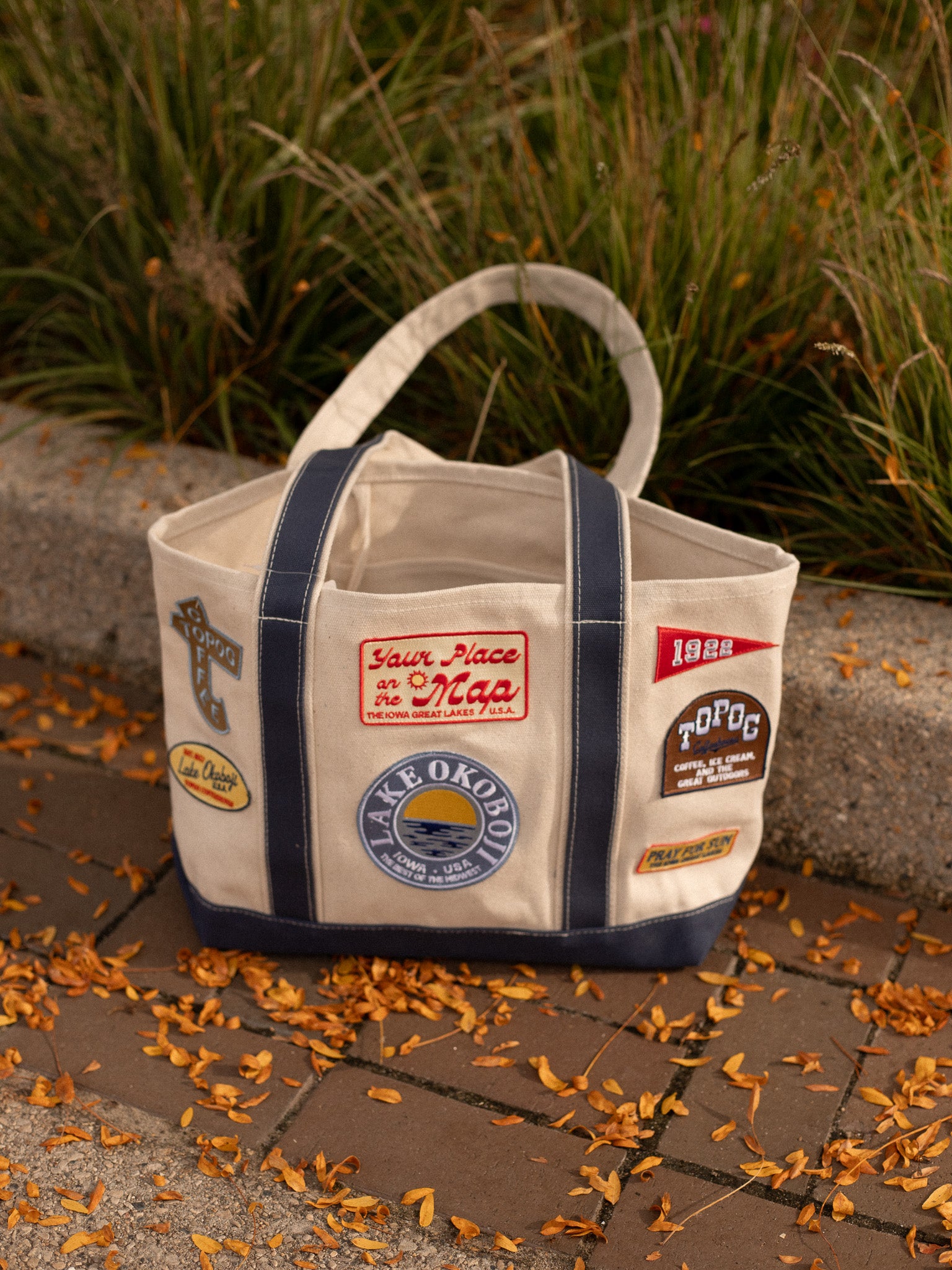 Topog Patch Boat Tote | Topog Coffeehouse